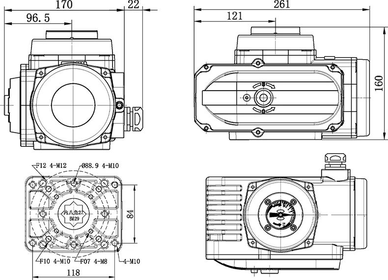 25 50 60型电动执行器尺寸图.webp
