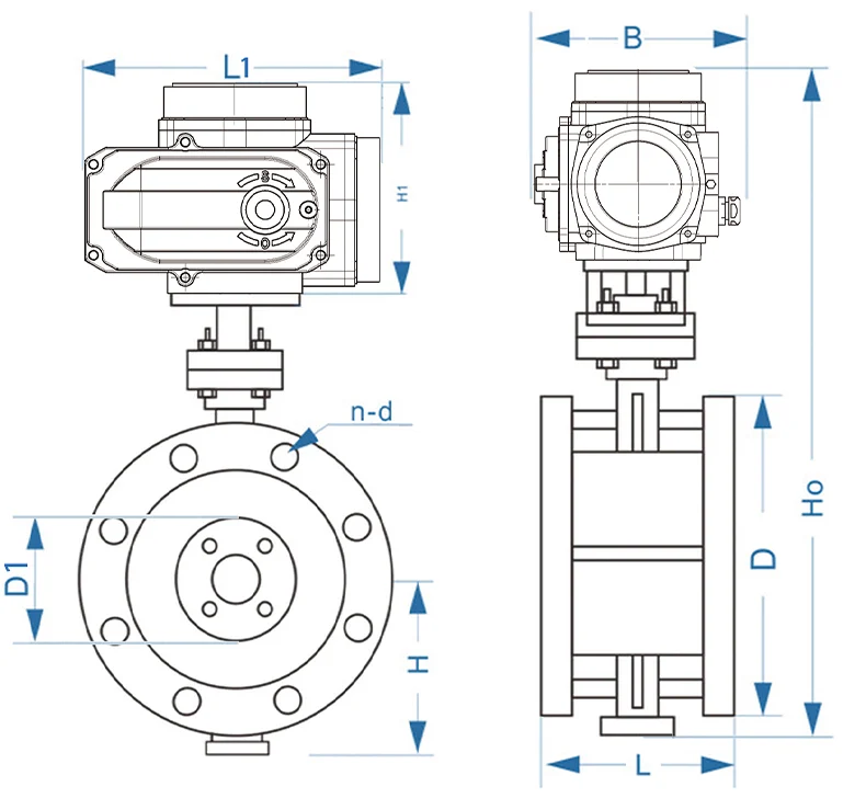 D943H-16C电动硬密封蝶阀结构图.webp